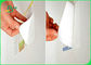 তাপ সংবেদনশীল 50gsm 75gsm খালি পিভিসি তাপীয় লেবেলগুলি কাগজ স্টিকার রোল