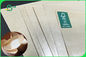 ফুড স্টোরেজ পাউচের জন্য পিই লেপ সাদা এবং বাদামী ক্রাফট পেপার 1150 মিমি 1300 মিমি