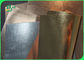 ইকো - বন্ধুত্বপূর্ণ 0.55 মিমি গোলাপী গোল্ড ক্রাফ্ট পেপার ফ্যাব্রিক রোল পটিং ভাল শক্তির জন্য