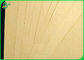 উপহার প্যাকিংয়ের জন্য মুদ্রণযোগ্য 50gsm ভার্জিন বাঁশ ব্রাউন ক্রাফ্ট পেপার রোল