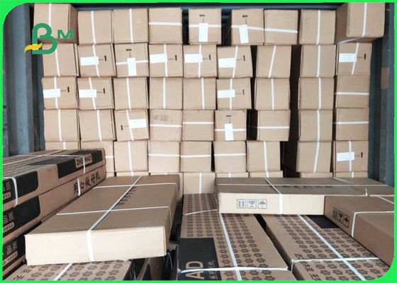 আর্কিটেকচার অঙ্কনের জন্য 73gsm 900 মিমি * 70 মি ট্রান্সলুসেন্ট হোয়াইট ট্রেসিং পেপার