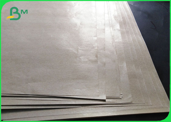 রোল ব্রাউন ক্রাফট পেপার পিই লেপযুক্ত একক পাশ 80gsm