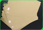 70 - 100gsm শীট ফর্মের প্রাকৃতিক ব্রাউন ক্রাফ্ট খাদ্য প্যাকেজিং পেপার