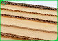 কুরিয়ার কার্টন তৈরির জন্য 3 মিমি 5 মিমি বেধের বাঁশি Corেউখেলান কার্ডবোর্ড