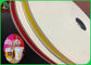 স্ট্রু ফুড গ্রেড ওয়াটারপ্রুফ তৈরির জন্য স্লিটটেড 15 মিমি 60 জি স্ট্রো পেপার রোল
