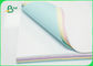 রিসিপ্ট বই 430 × 610 মিমি 55gsm জন্য স্ব কপি সিবি হোয়াইট সিএফ গোলাপী কার্বনলেস কাগজ