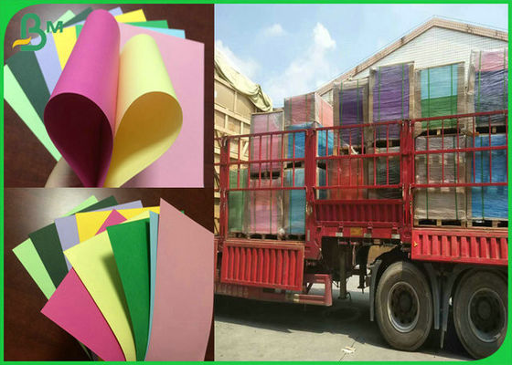 SGS অনুমোদিত 230gsm 250gsm রঙিন কাগজ শীট রঙিন মুদ্রণ স্থিতিশীল সঙ্গে