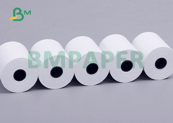 POS ATM রসিদের জন্য 55gsm থার্মাল প্রিন্টিং পেপার রোল 600mm 650mm BPA বিনামূল্যে