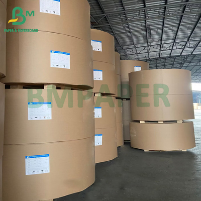 প্যাকেজিং ব্যাগের জন্য 70gsm 90gsm সেমি এক্সটেনসিবল ব্রাউন ক্রাফট পেপার