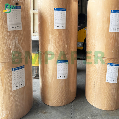 15gsm সাদা টপ কোটেড ক্রাফ্ট পেপার রোল প্যাকেজিং-এর জন্য, যা হিমায়িত খাদ্য-এর কাজে লাগে